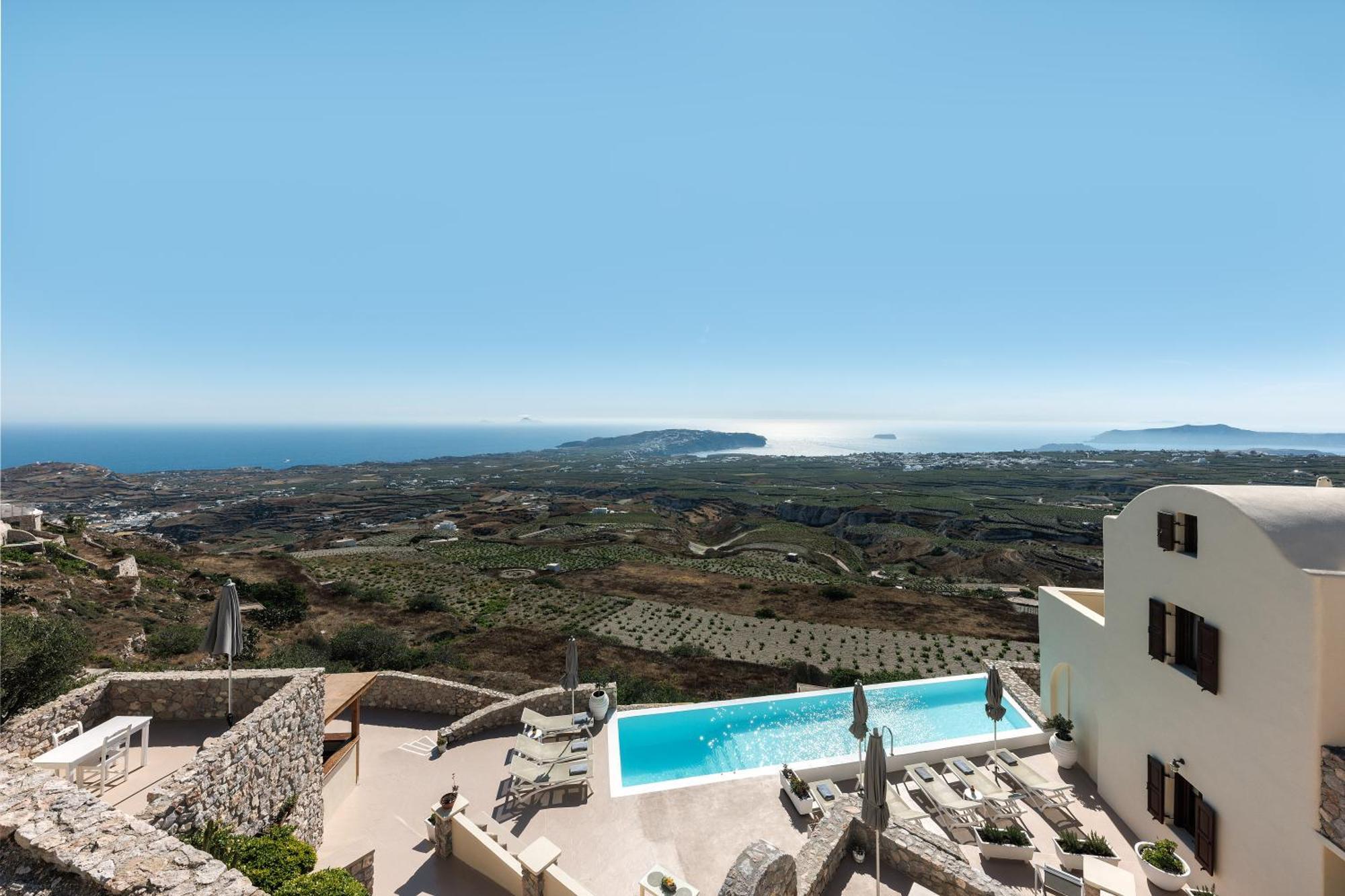 Zatrikion Santorini Villas Pyrgos Kallistis Exterior foto